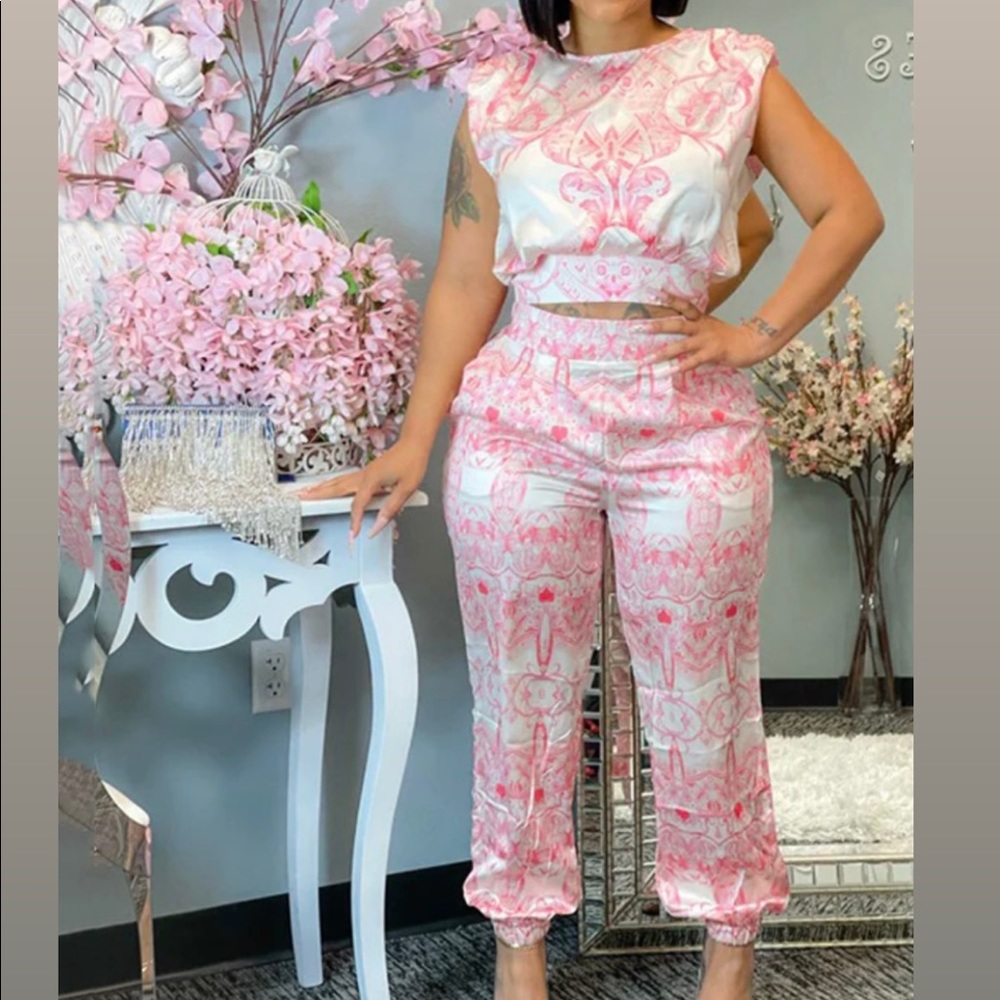 Trinity Set- Pink- Medium